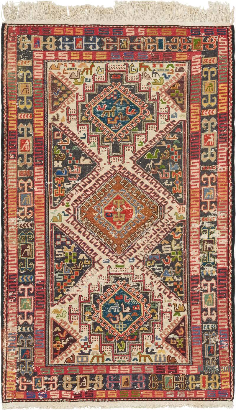 Alfombra Vintage Shahsavan Soumak - K0082021