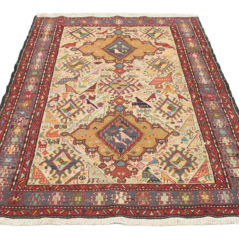 Vintage Shahsavan Soumak Rug - K0082023