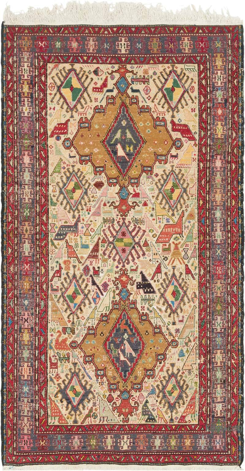 Vintage Shahsavan Soumak Rug - K0082023
