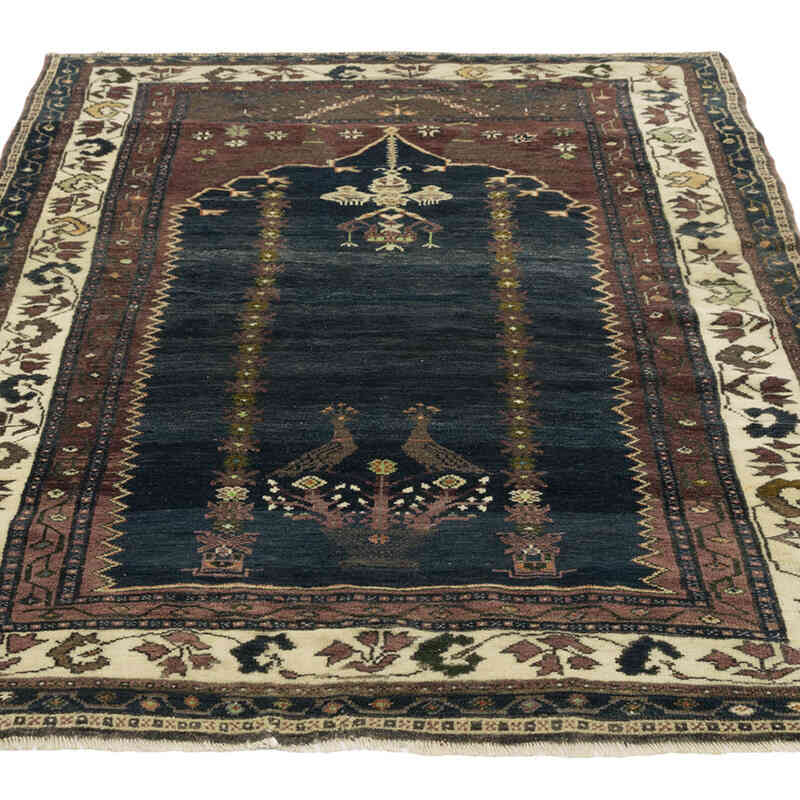 Vintage Turkish Hand-Knotted Rug - 4'  x 5' 11" (48" x 71") - K0082027