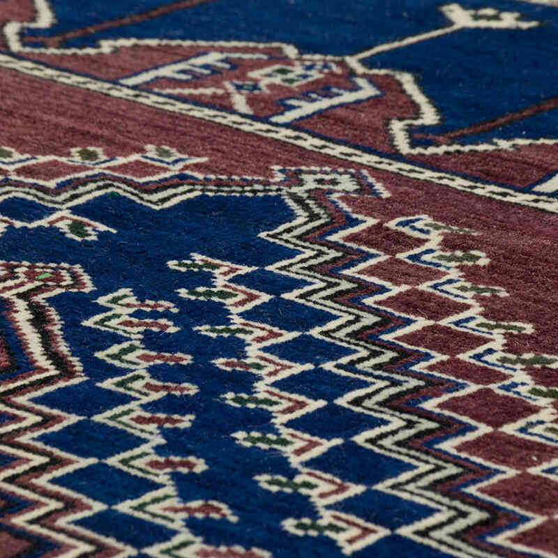 Vintage Turkish Hand-Knotted Rug - 4' 4" x 6' 6" (52" x 78") - K0082028