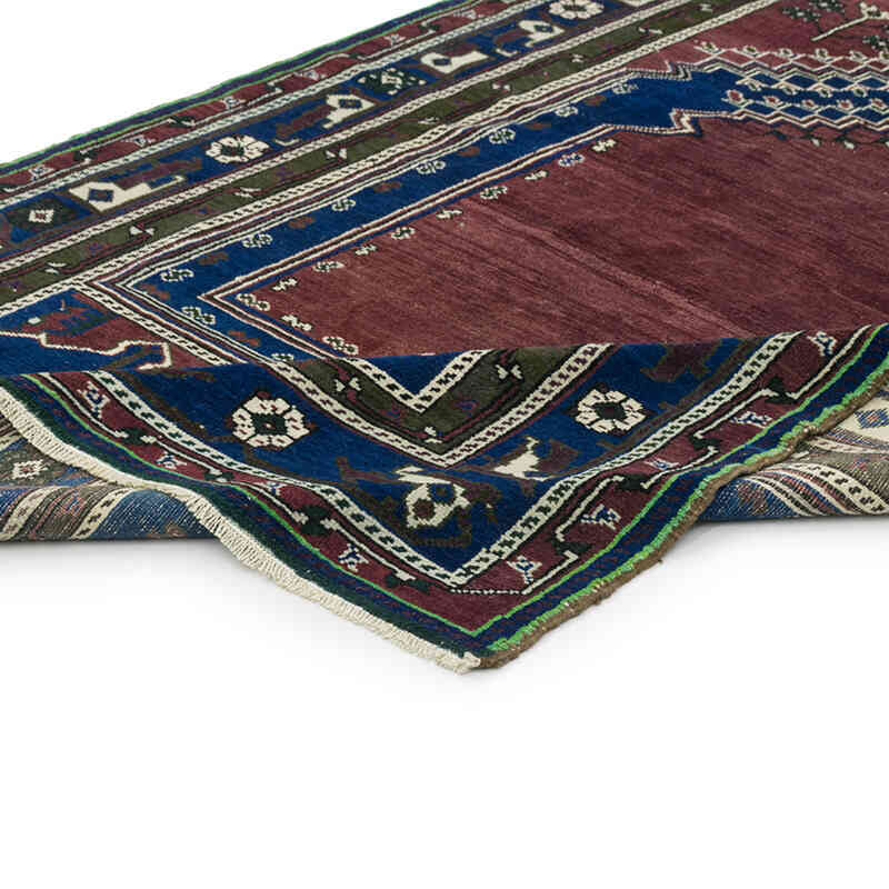 Vintage Turkish Hand-Knotted Rug - 4' 4" x 6' 6" (52" x 78") - K0082028