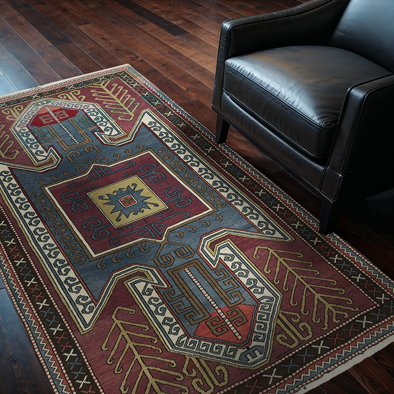 El Dokuma Vintage Hali - 125 cm x 192 cm - K0082029
