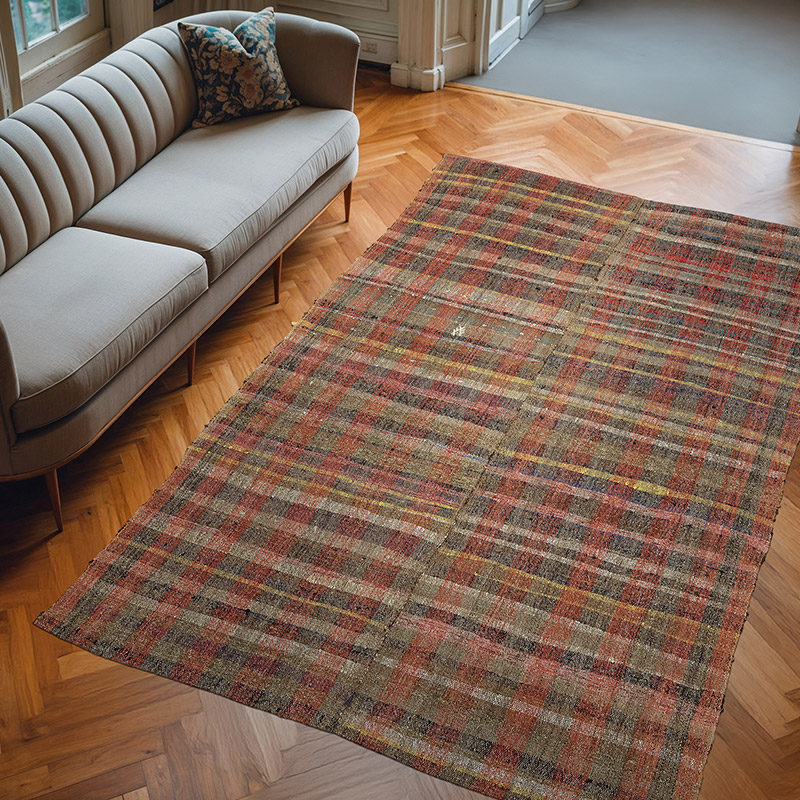 Vintage Turkish Pala Kilim (Chaput) - K0082042