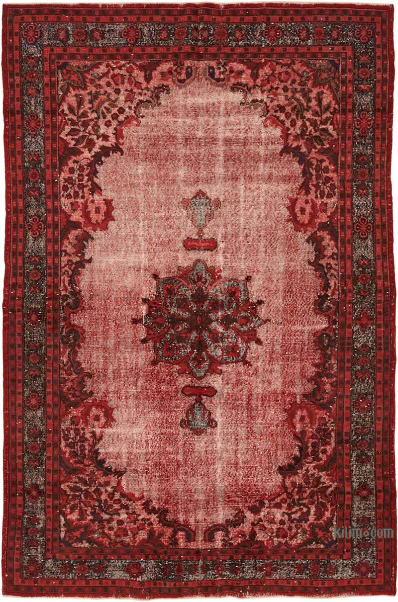 El Oyması Boyalı Halı - 203 cm x 318 cm - K0082086
