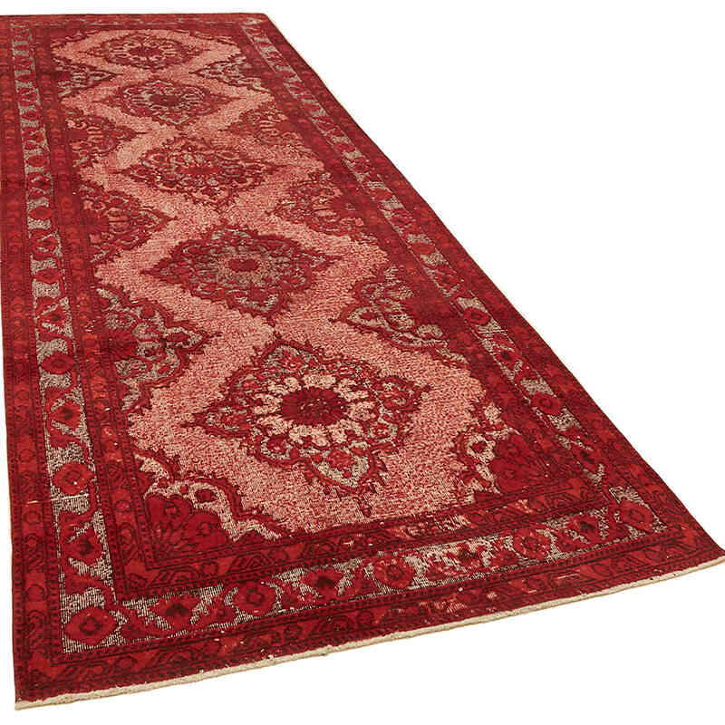 Alfombra Tallada a Mano Sobre Teñida - 144 cm x 404 cm - K0082088