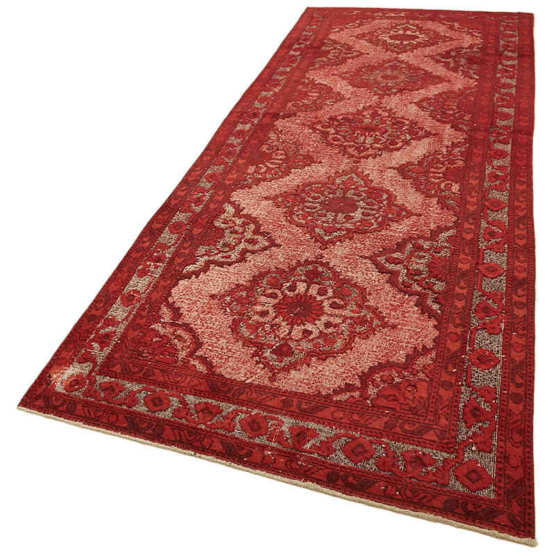 Alfombra Tallada a Mano Sobre Teñida - 144 cm x 404 cm - K0082088