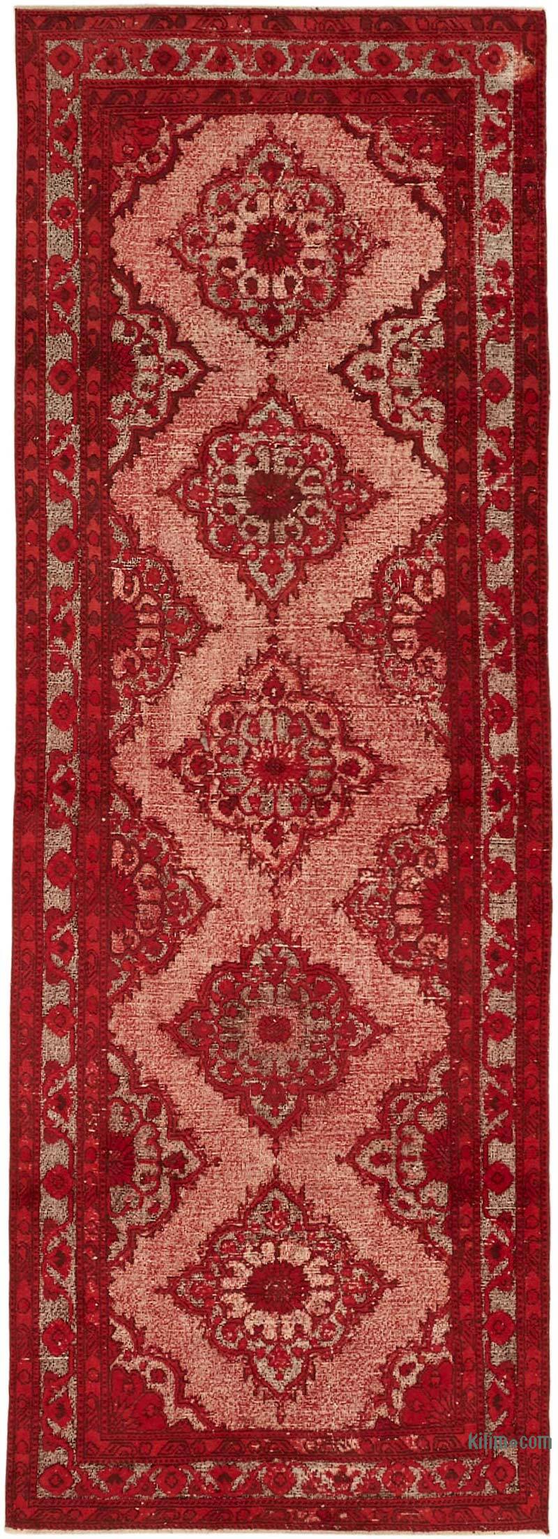 Alfombra Tallada a Mano Sobre Teñida - 144 cm x 404 cm - K0082088