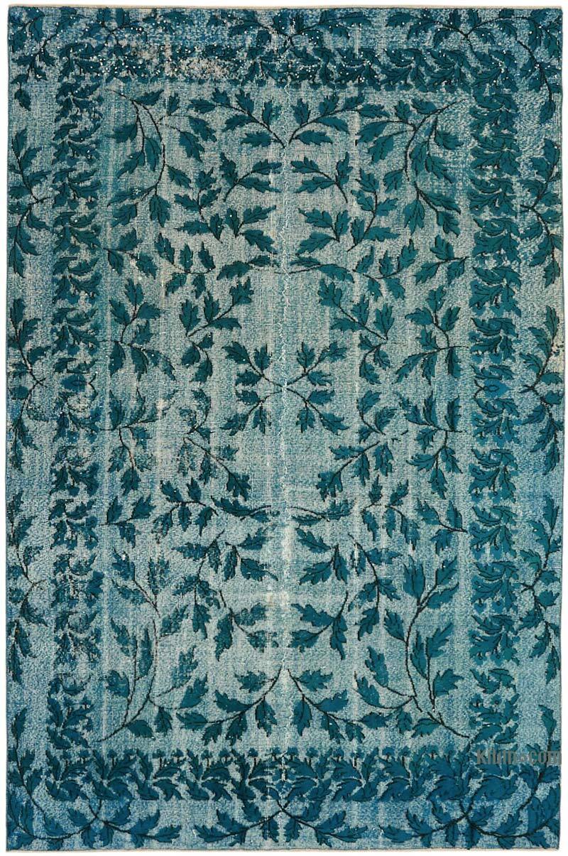El Oyması Boyalı Halı - 198 cm x 315 cm - K0082090