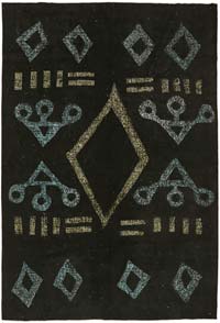 El Oyması Boyalı Halı - 236 cm x 350 cm