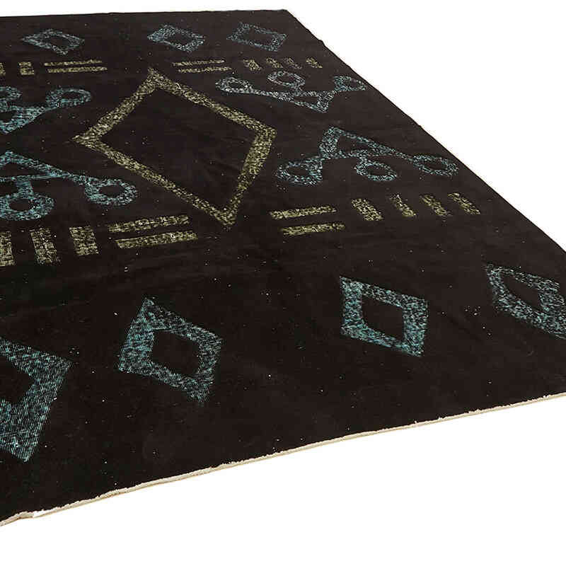 Hand Carved Over-Dyed Rug - 7' 9" x 11' 6" (93" x 138") - K0082091