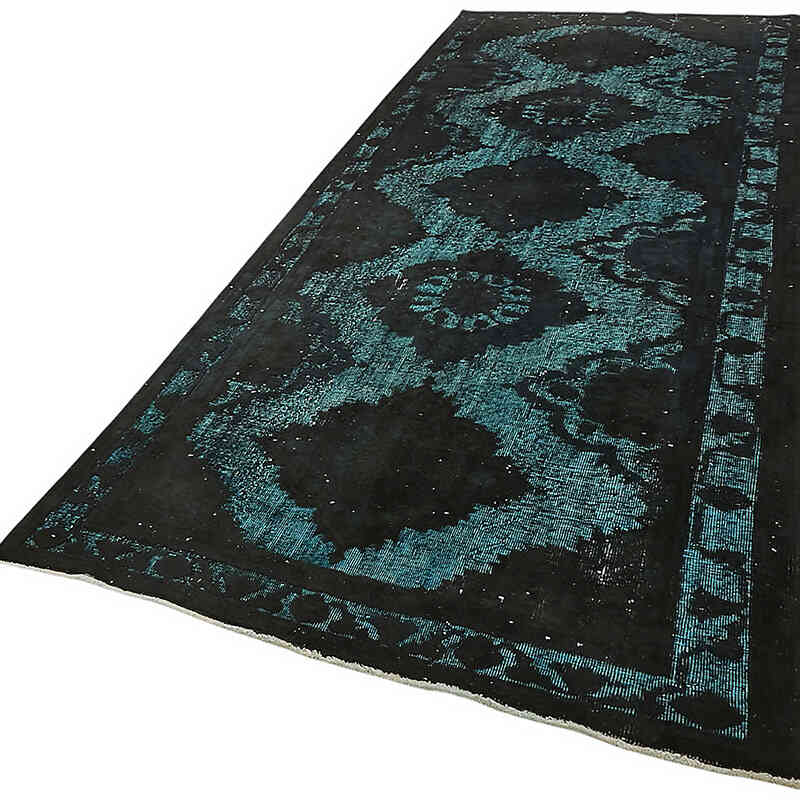 Alfombra Tallada a Mano Sobre Teñida - 140 cm x 368 cm - K0082093