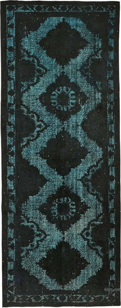 Alfombra Tallada a Mano Sobre Teñida - 140 cm x 368 cm