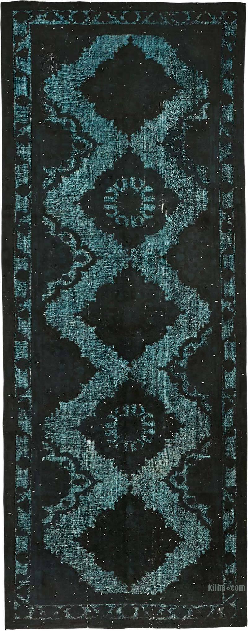 Alfombra Tallada a Mano Sobre Teñida - 140 cm x 368 cm - K0082093