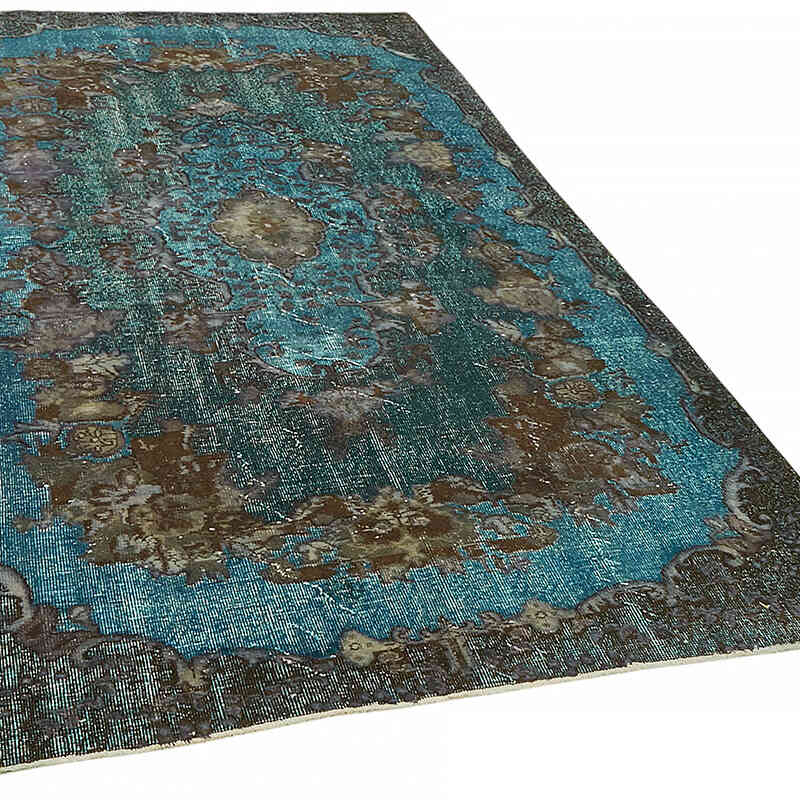 Alfombra Tallada a Mano Sobre Teñida - 157 cm x 267 cm - K0082094