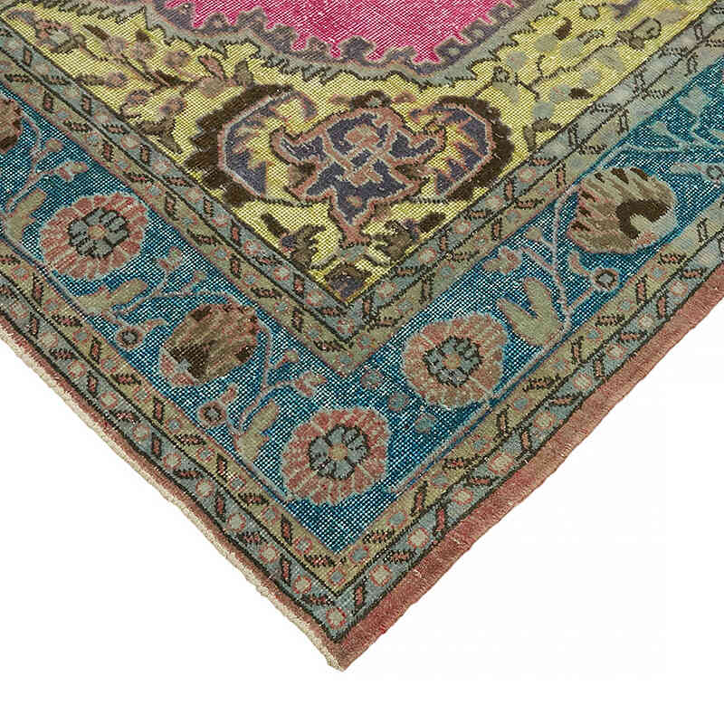 Alfombra Tallada a Mano Sobre Teñida - 218 cm x 340 cm - K0082098