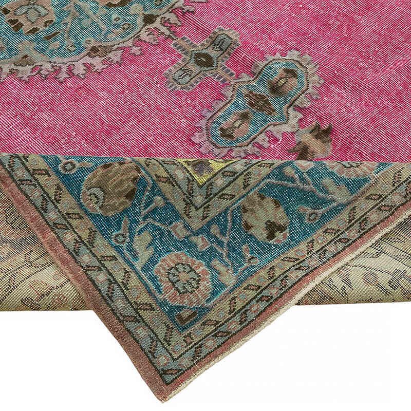 Alfombra Tallada a Mano Sobre Teñida - 218 cm x 340 cm - K0082098