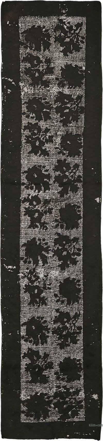 Alfombra Tallada a Mano Sobre Teñida - 72 cm x 321 cm