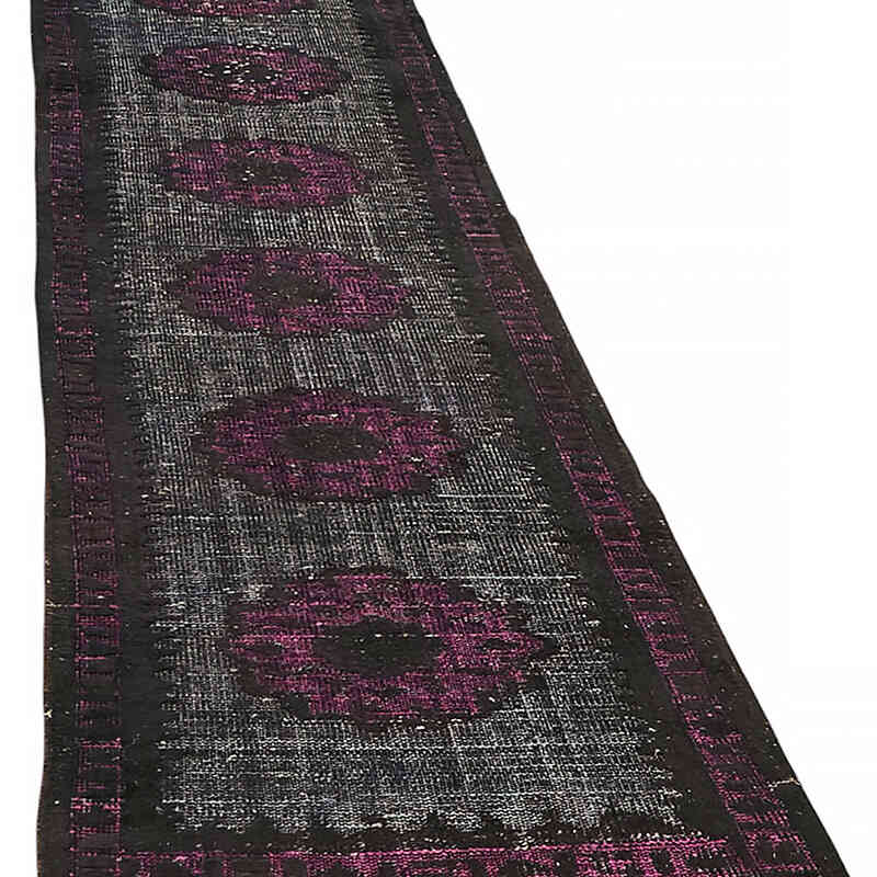 Alfombra Tallada a Mano Sobre Teñida - 80 cm x 296 cm - K0082101