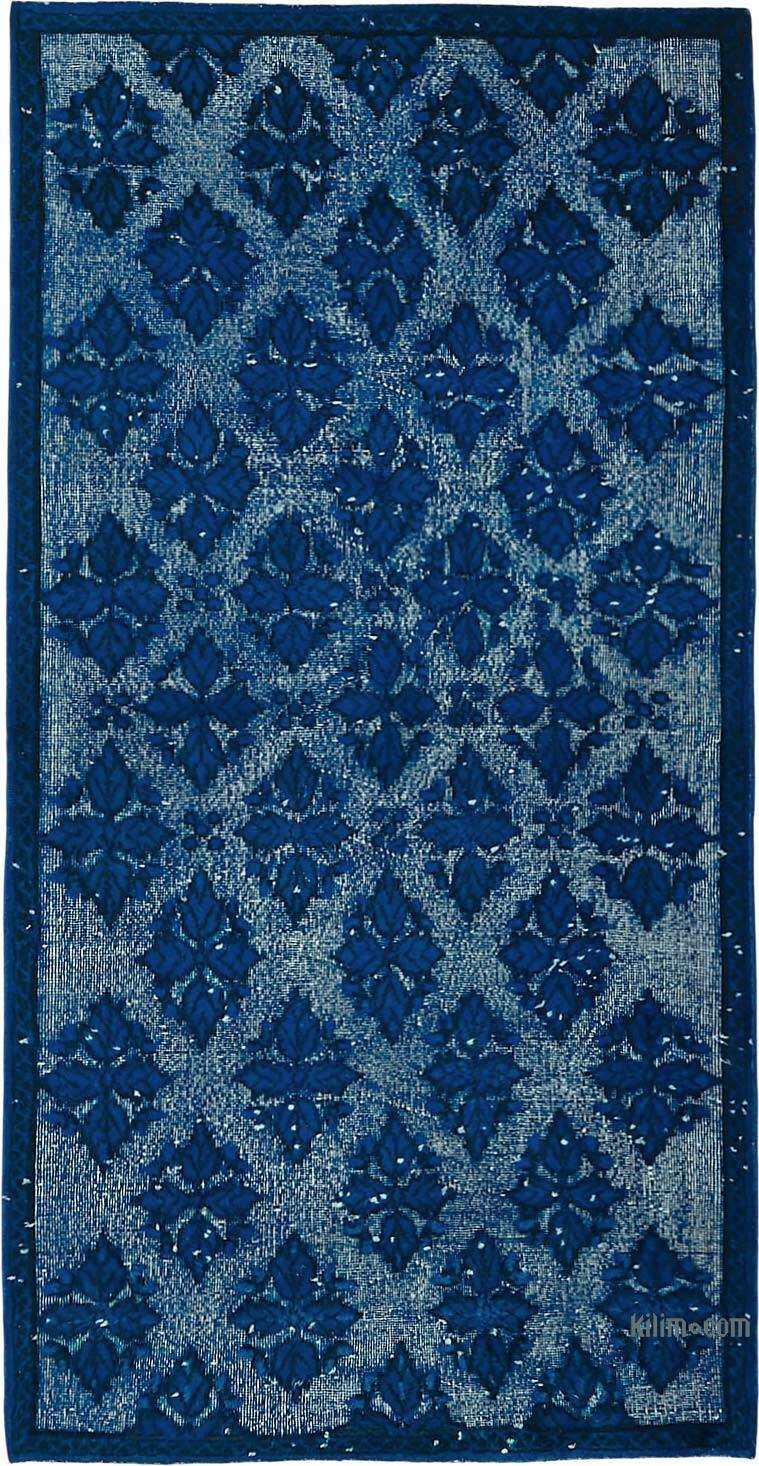 Alfombra Tallada a Mano Sobre Teñida - 124 cm x 245 cm - K0082102