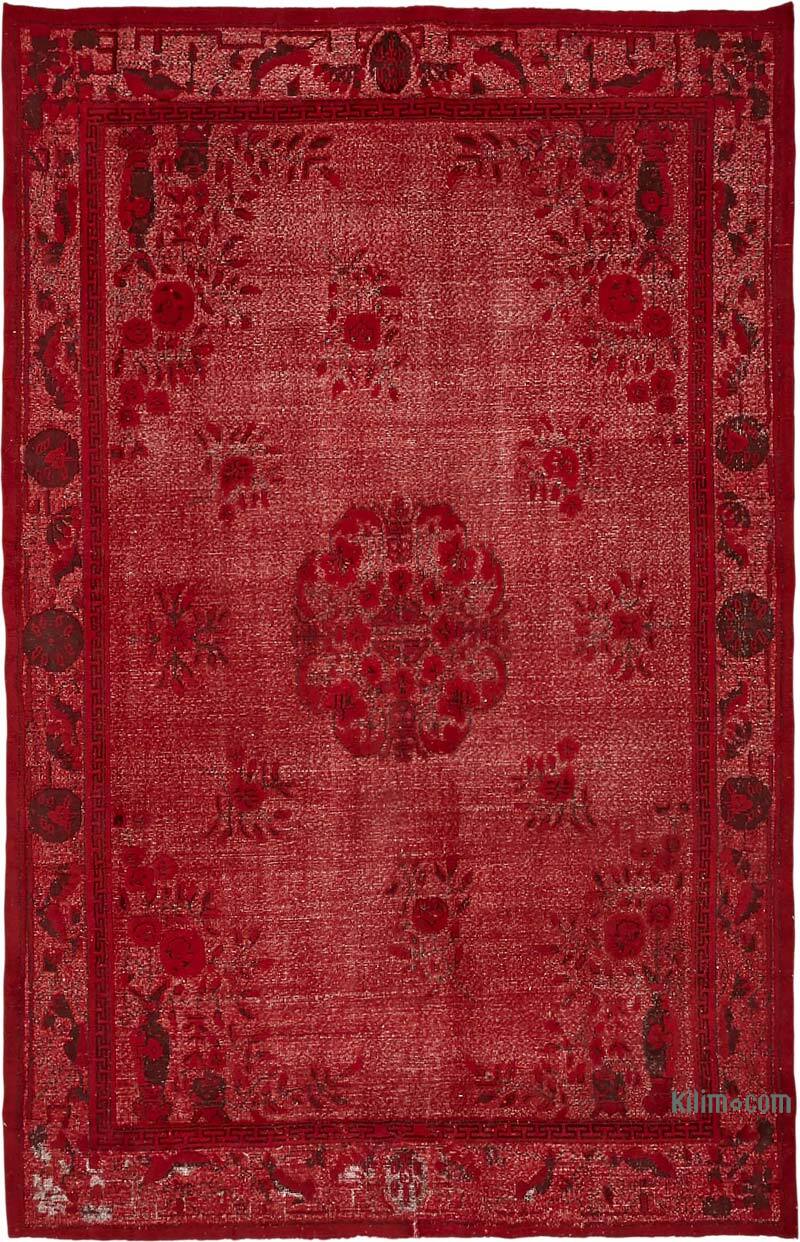 Alfombra Tallada a Mano Sobre Teñida - 200 cm x 314 cm - K0082103