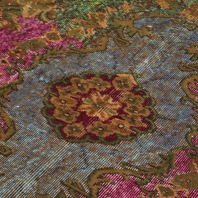 Hand Carved Over-Dyed Rug - 5' 10" x 9' 7" (70" x 115") - K0082104