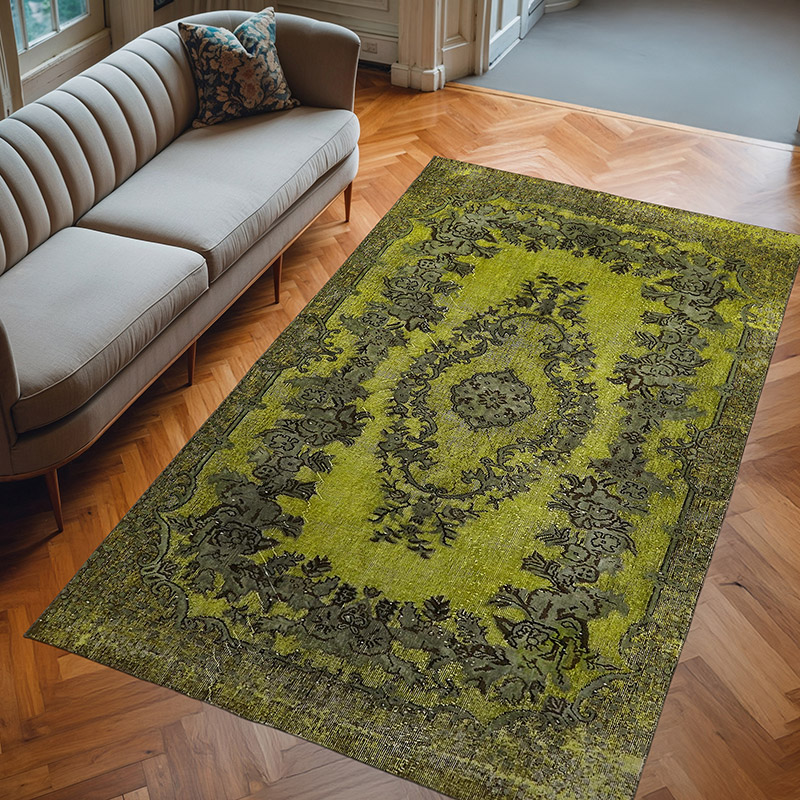 El Oyması Boyalı Halı - 172 cm x 286 cm - K0082106
