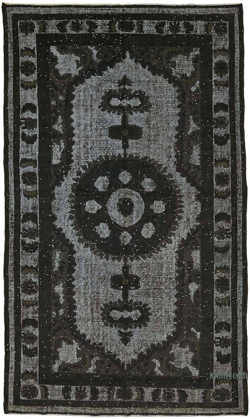Alfombra Tallada a Mano Sobre Teñida - 185 cm x 315 cm - K0082112