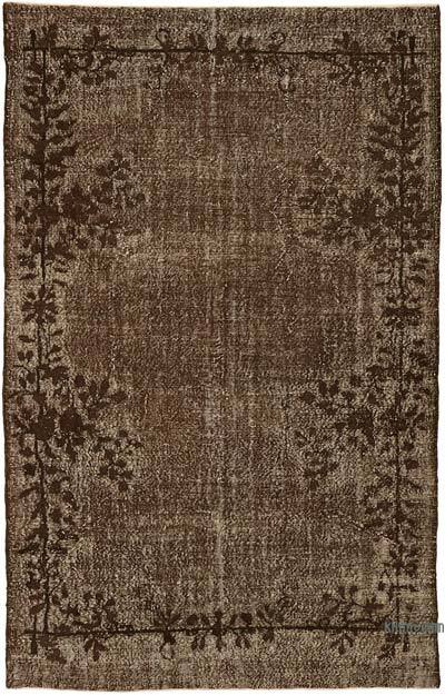 El Oyması Boyalı Halı - 196 cm x 308 cm