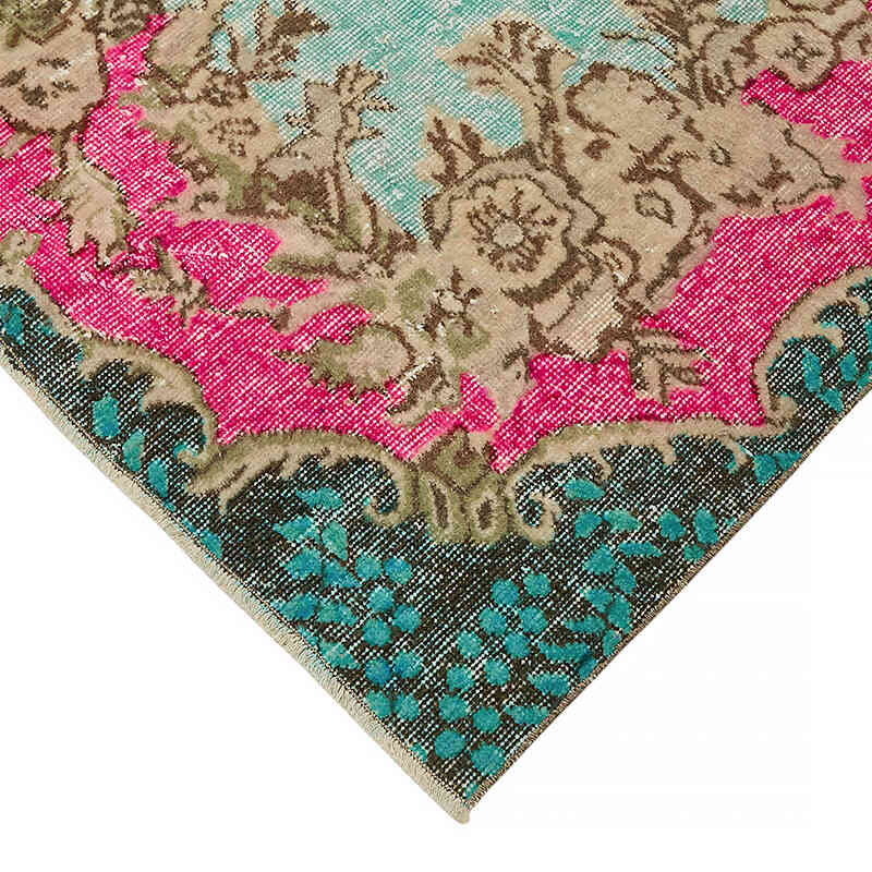 Alfombra Tallada a Mano Sobre Teñida - 150 cm x 269 cm - K0082116