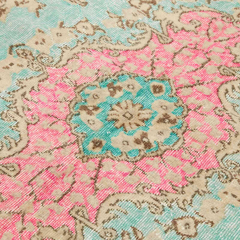 Alfombra Tallada a Mano Sobre Teñida - 150 cm x 269 cm - K0082116