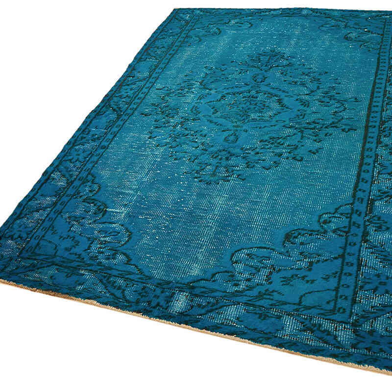 Alfombra Tallada a Mano Sobre Teñida - 172 cm x 263 cm - K0082120