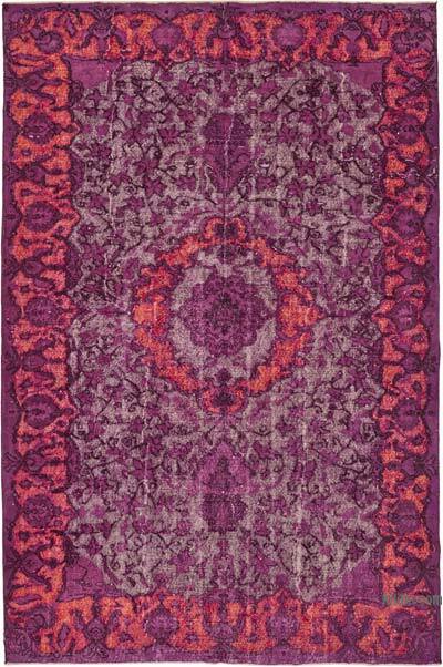 Alfombra Tallada a Mano Sobre Teñida - 195 cm x 295 cm