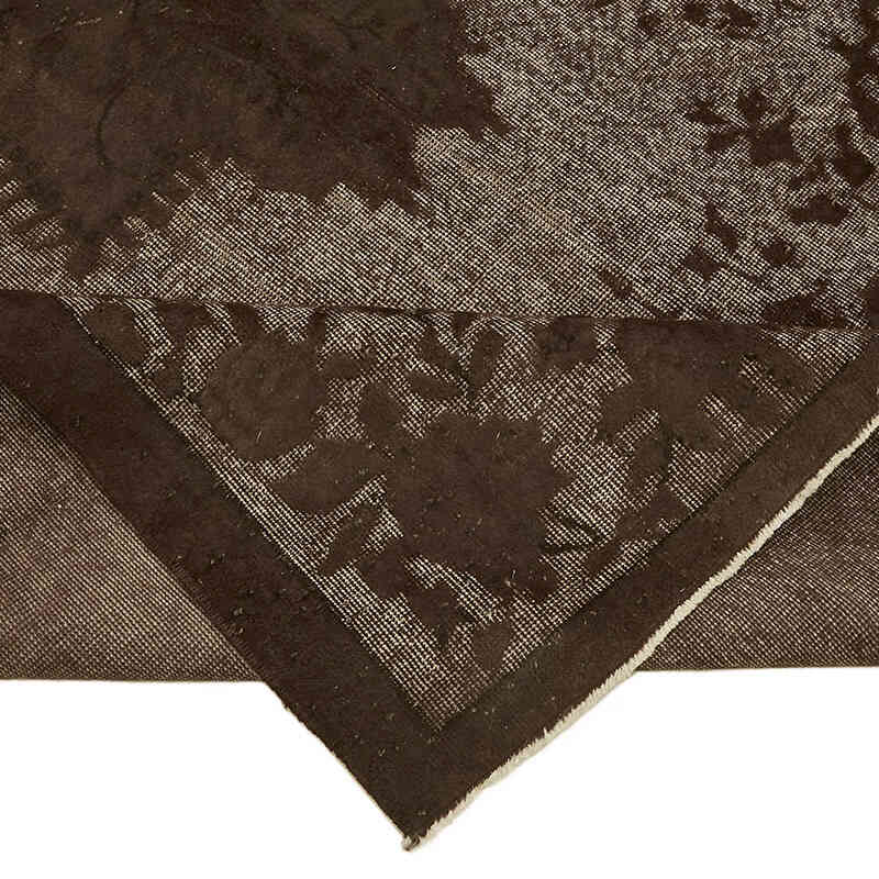 Hand Carved Over-Dyed Rug - 6' 8" x 10' 4" (80" x 124") - K0082123
