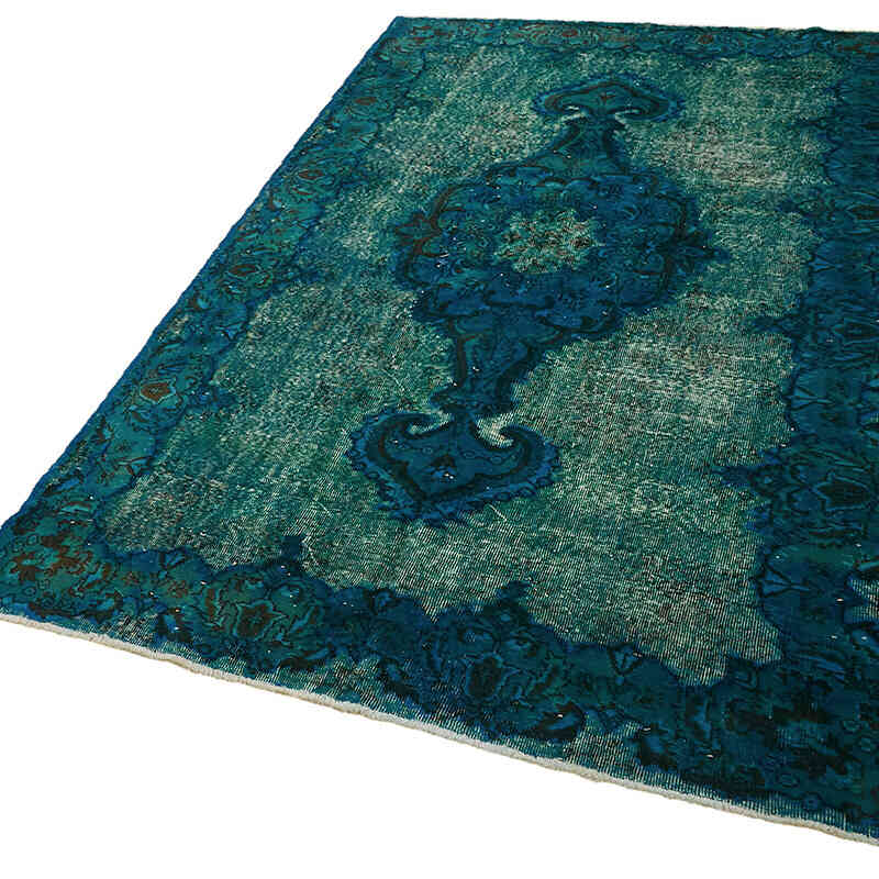 Hand Carved Over-Dyed Rug - 5' 4" x 9' 1" (64" x 109") - K0082124