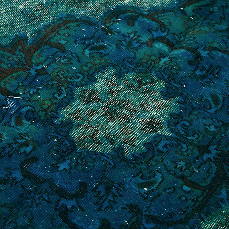Hand Carved Over-Dyed Rug - 5' 4" x 9' 1" (64" x 109") - K0082124