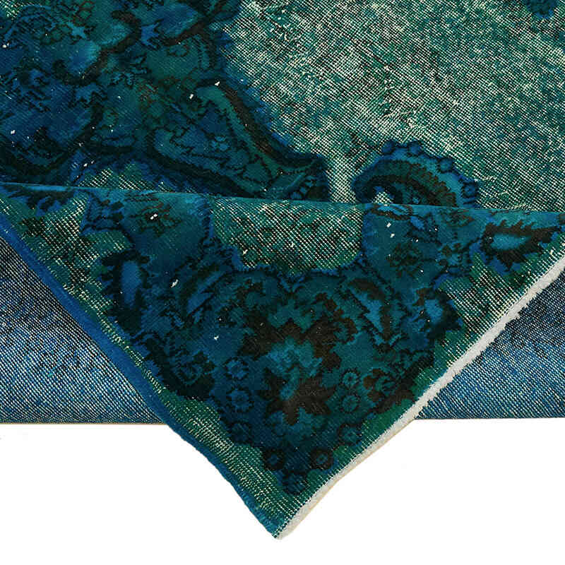 Hand Carved Over-Dyed Rug - 5' 4" x 9' 1" (64" x 109") - K0082124