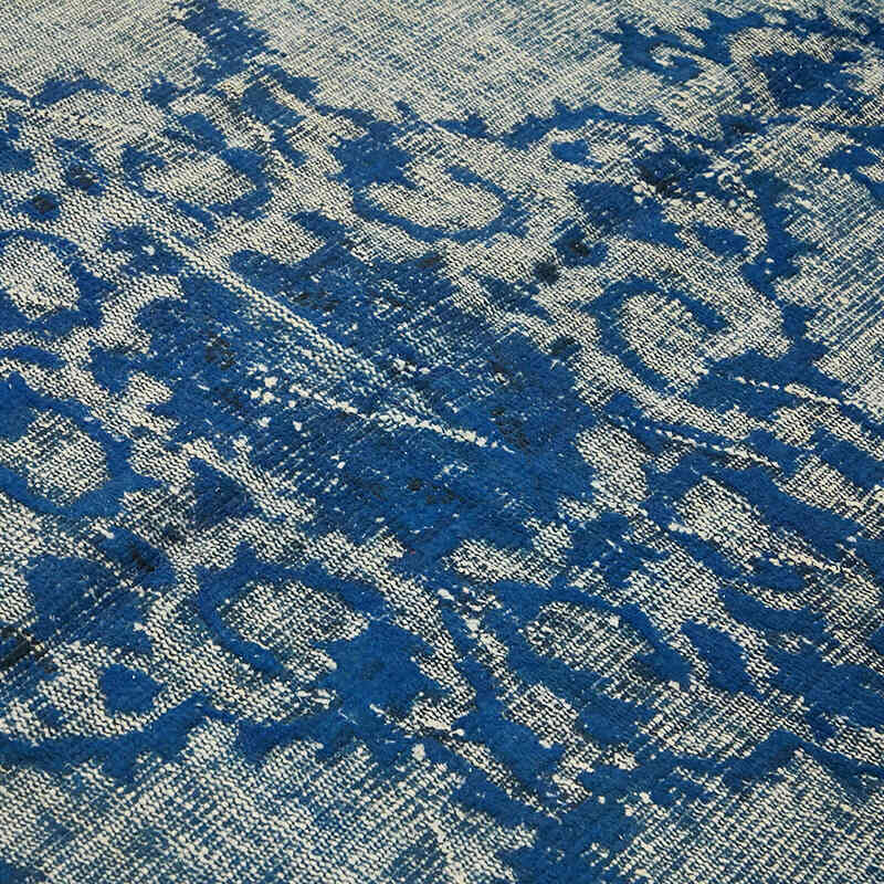 Hand Carved Over-Dyed Rug - 6'  x 9' 2" (72" x 110") - K0082125