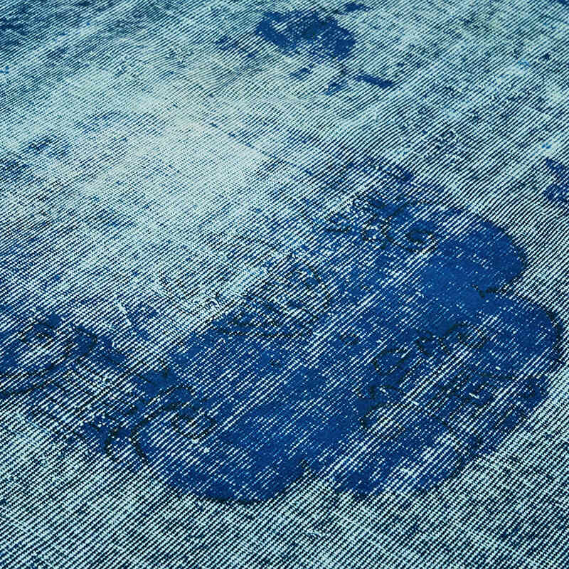 Alfombra Tallada a Mano Sobre Teñida - 207 cm x 304 cm - K0082129
