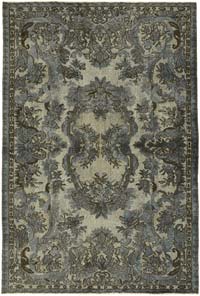 El Oyması Boyalı Halı - 166 cm x 254 cm