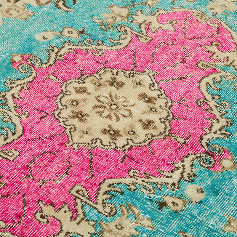 Hand Carved Over-Dyed Rug - 5' 8" x 9' 9" (68" x 117") - K0082132