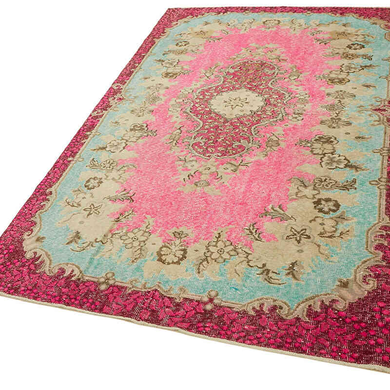 El Oyması Boyalı Halı - 166 cm x 272 cm - K0082133