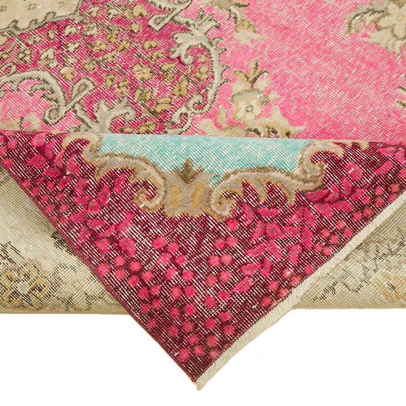El Oyması Boyalı Halı - 166 cm x 272 cm - K0082133