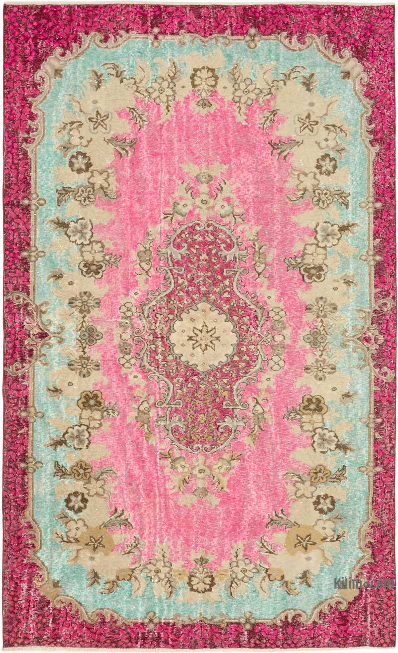 El Oyması Boyalı Halı - 166 cm x 272 cm - K0082133