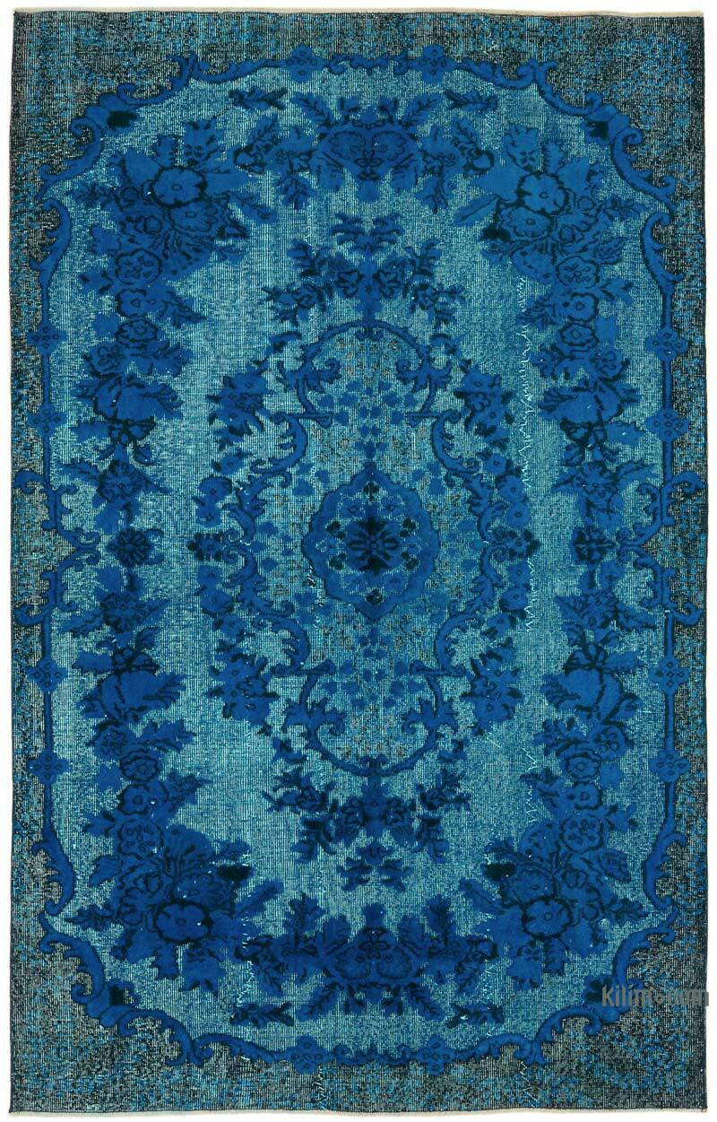 El Oyması Boyalı Halı - 173 cm x 274 cm - K0082134