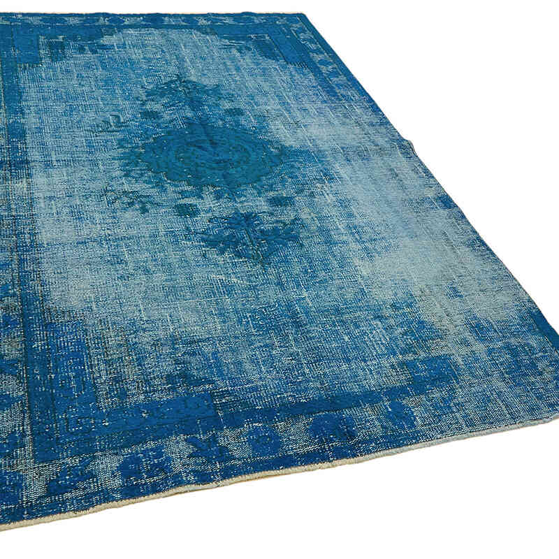 Alfombra Tallada a Mano Sobre Teñida - 168 cm x 257 cm - K0082135