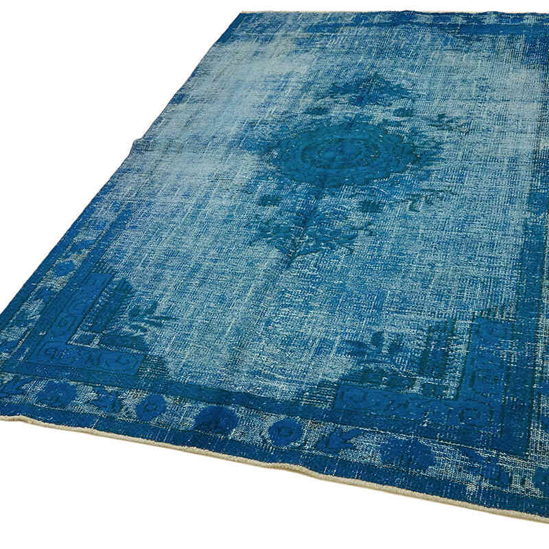 Alfombra Tallada a Mano Sobre Teñida - 168 cm x 257 cm - K0082135