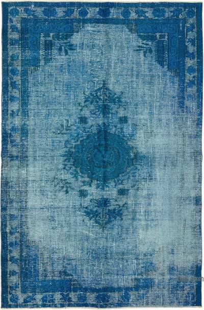 Hand Carved Over-Dyed Rug - 5' 6" x 8' 5" (66" x 101")