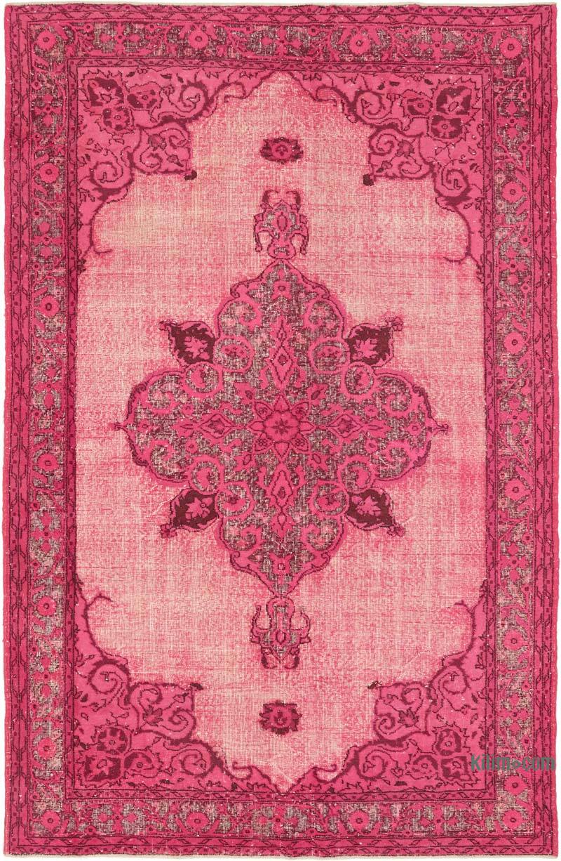 Alfombra Tallada a Mano Sobre Teñida - 205 cm x 310 cm - K0082137
