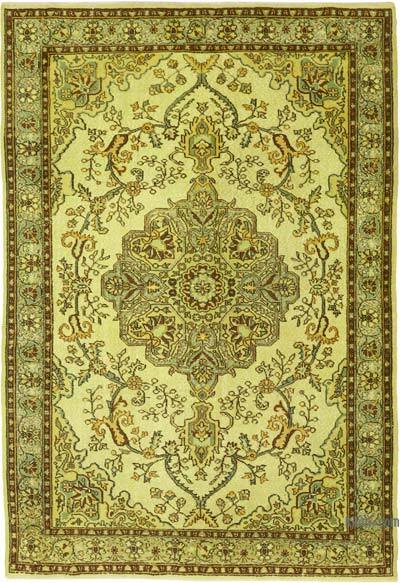El Oyması Boyalı Halı - 200 cm x 290 cm